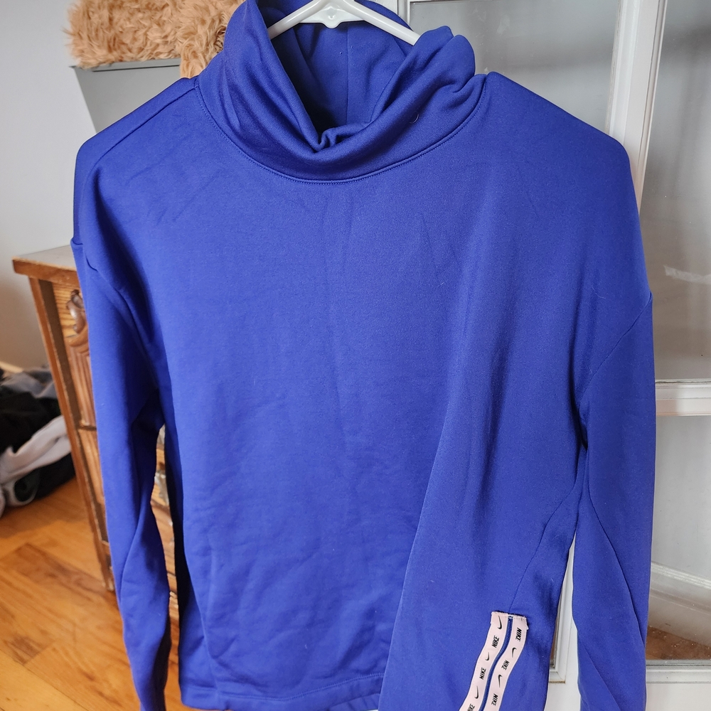 Nike Royal Blue Turtleneck Sweater